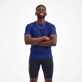 Socialize SS Tee Blue